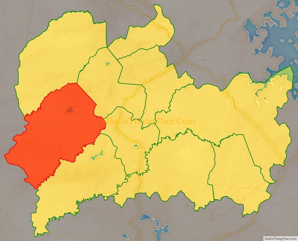 Bản đồ vị trí và địa giới hành chính Xã Long Hà, huyện Phú Riềng