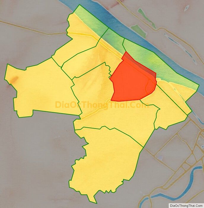 Bản đồ vị trí và địa giới hành chính Phường Bình Thủy, quận Bình Thủy