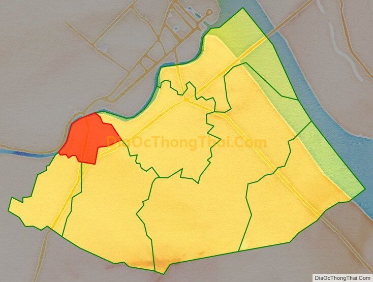 Bản đồ vị trí và địa giới hành chính Phường Lê Bình, quận Cái Răng