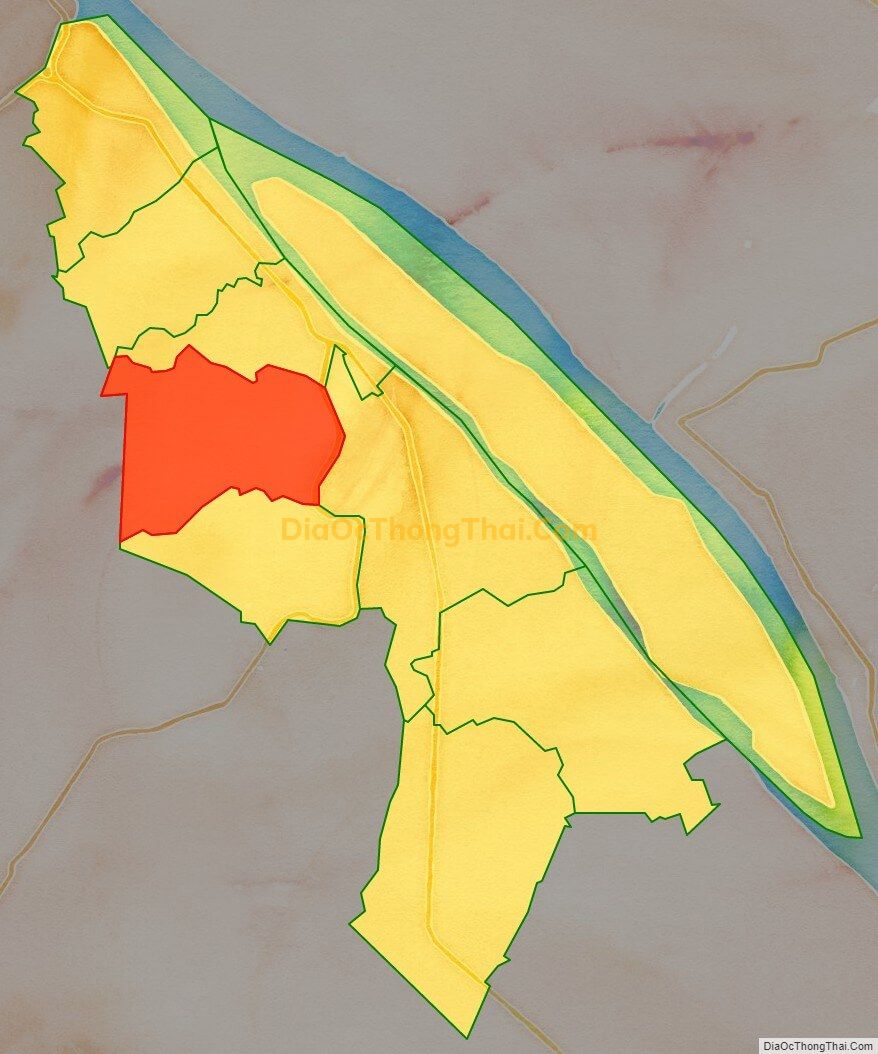Bản đồ vị trí và địa giới hành chính Phường Trung Nhứt, quận Thốt Nốt
