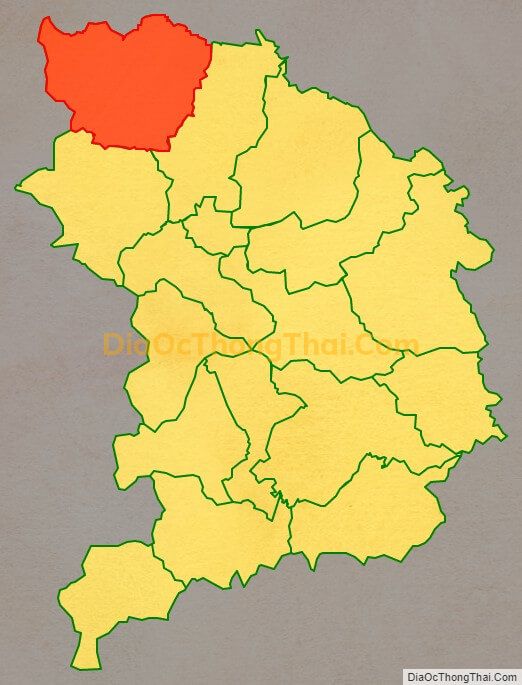 Bản đồ vị trí và địa giới hành chính Xã Cốc Pàng, huyện Bảo Lạc