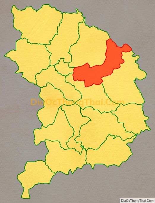 Bản đồ vị trí và địa giới hành chính Xã Khánh Xuân, huyện Bảo Lạc