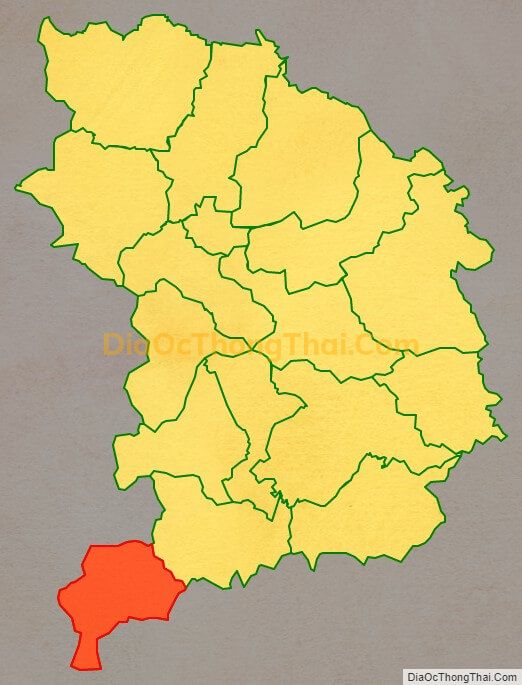 Bản đồ vị trí và địa giới hành chính Xã Sơn Lập, huyện Bảo Lạc