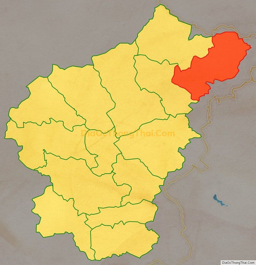 Bản đồ vị trí và địa giới hành chính Xã Lý Quốc, huyện Hạ Lang