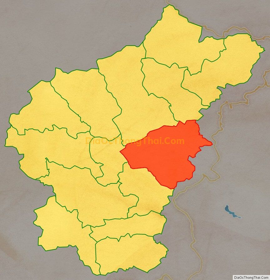 Bản đồ vị trí và địa giới hành chính Xã Quang Long, huyện Hạ Lang