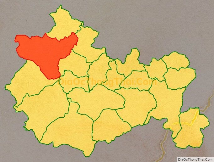 Bản đồ vị trí và địa giới hành chính Xã Ca Thành, huyện Nguyên Bình