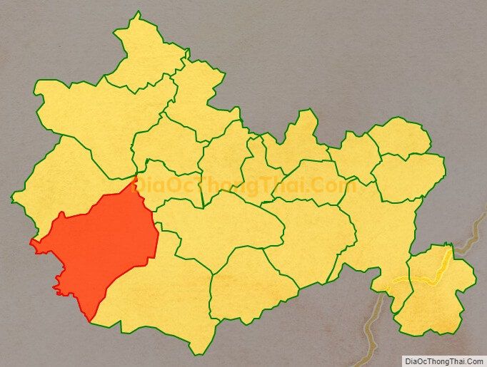 Bản đồ vị trí và địa giới hành chính Xã Phan Thanh, huyện Nguyên Bình