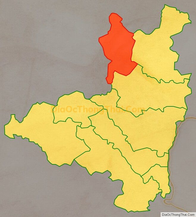Bản đồ vị trí và địa giới hành chính Xã Hồng Đại (cũ), huyện Phục Hoà