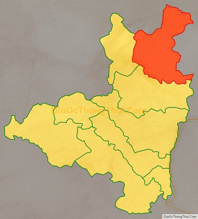 Bản đồ vị trí và địa giới hành chính Xã Triệu Ẩu (cũ), huyện Phục Hoà