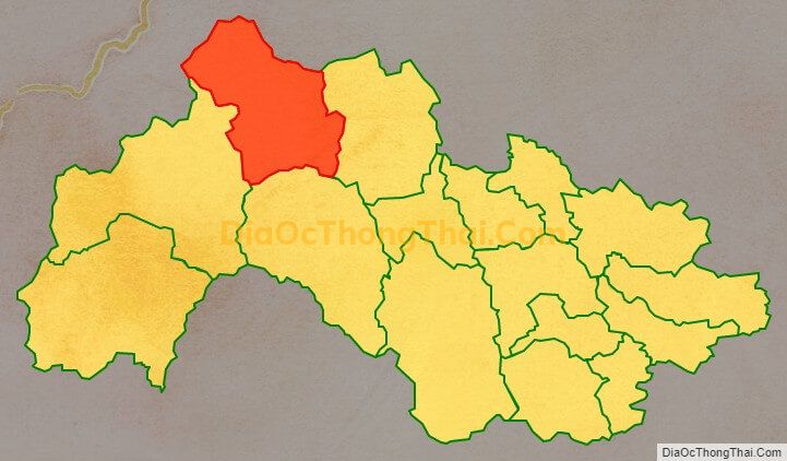 Bản đồ vị trí và địa giới hành chính Xã Canh Tân, huyện Thạch An