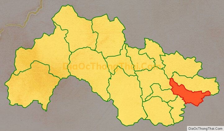 Bản đồ vị trí và địa giới hành chính Xã Danh Sỹ (cũ), huyện Thạch An