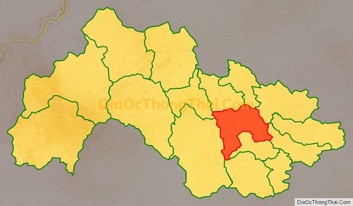 Bản đồ vị trí và địa giới hành chính Xã Lê Lai, huyện Thạch An