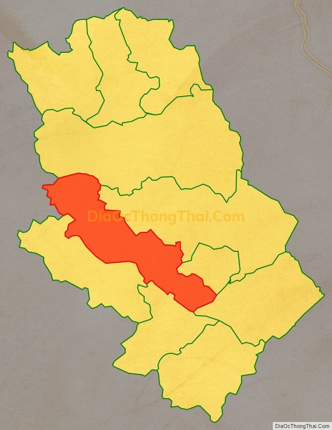 Bản đồ vị trí và địa giới hành chính Xã Ngọc Động (cũ), huyện Thông Nông