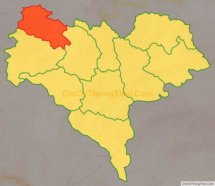 Bản đồ vị trí và địa giới hành chính Xã Cô Mười (cũ), huyện Trà Lĩnh