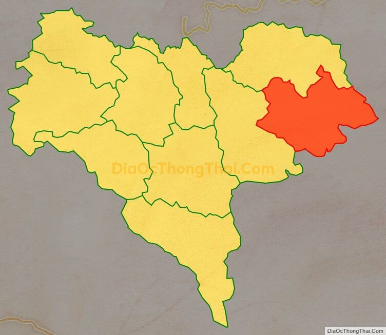 Bản đồ vị trí và địa giới hành chính Xã Quang Trung (cũ), huyện Trà Lĩnh