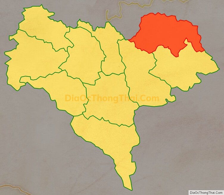 Bản đồ vị trí và địa giới hành chính Xã Tri Phương (cũ), huyện Trà Lĩnh