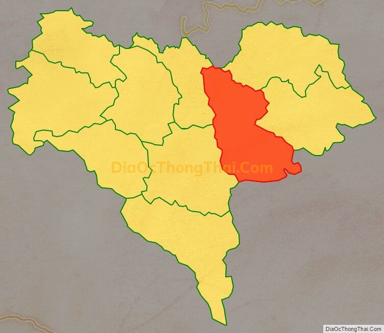 Bản đồ vị trí và địa giới hành chính Xã Xuân Nội (cũ), huyện Trà Lĩnh