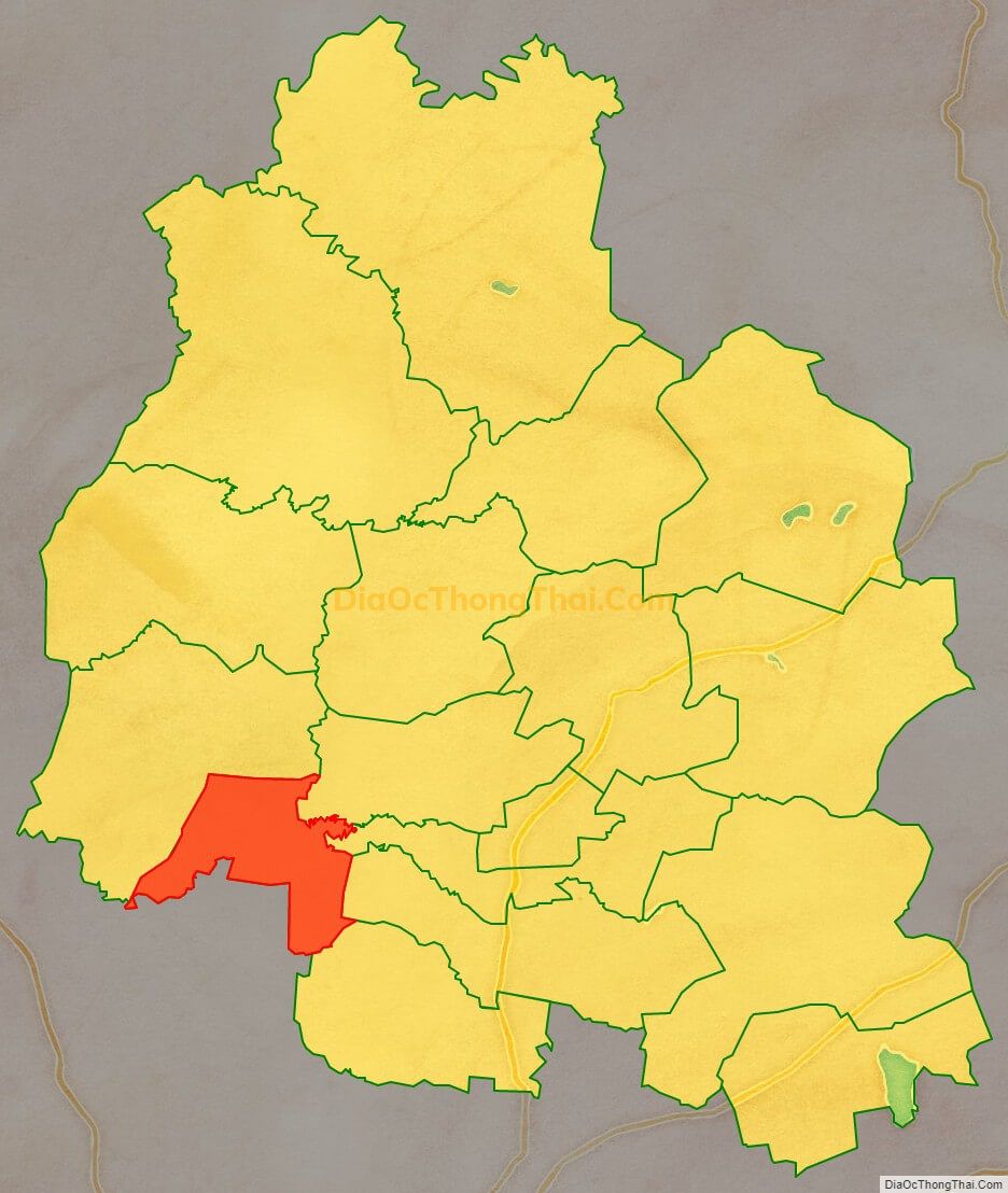 Bản đồ vị trí và địa giới hành chính Xã Ea M'nang, huyện Cư M'gar
