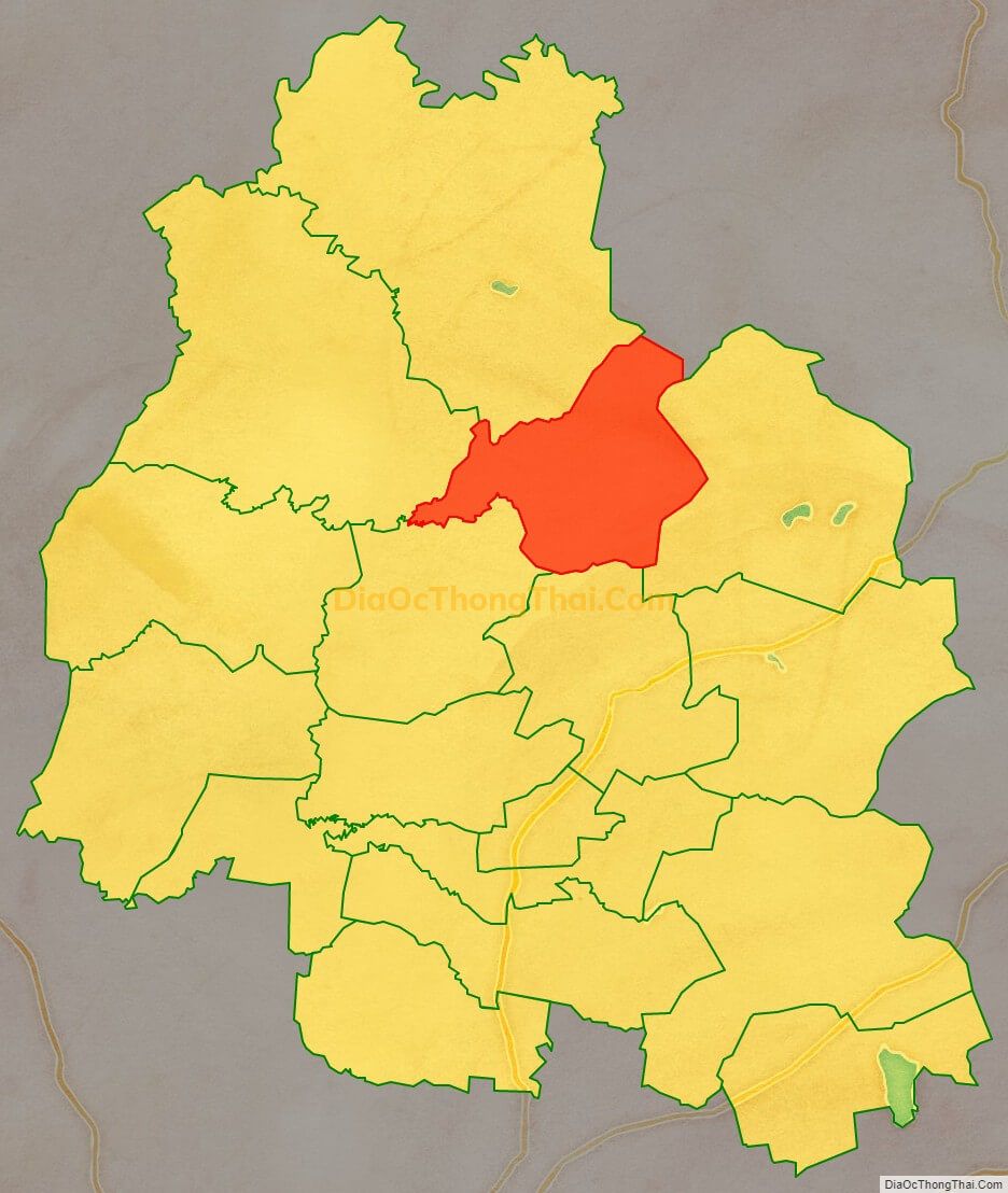 Bản đồ vị trí và địa giới hành chính Xã Ea Tar, huyện Cư M'gar