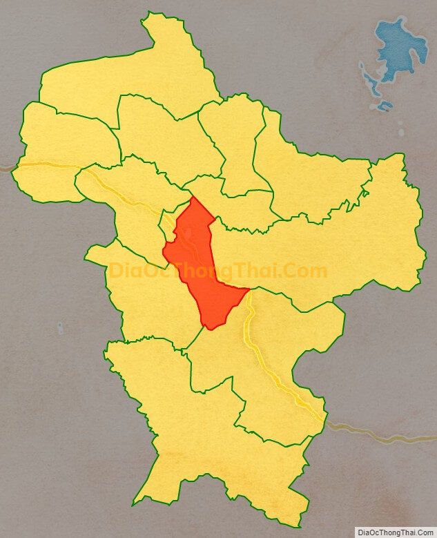 Bản đồ vị trí và địa giới hành chính Xã Cư M'ta, huyện M'Drắk