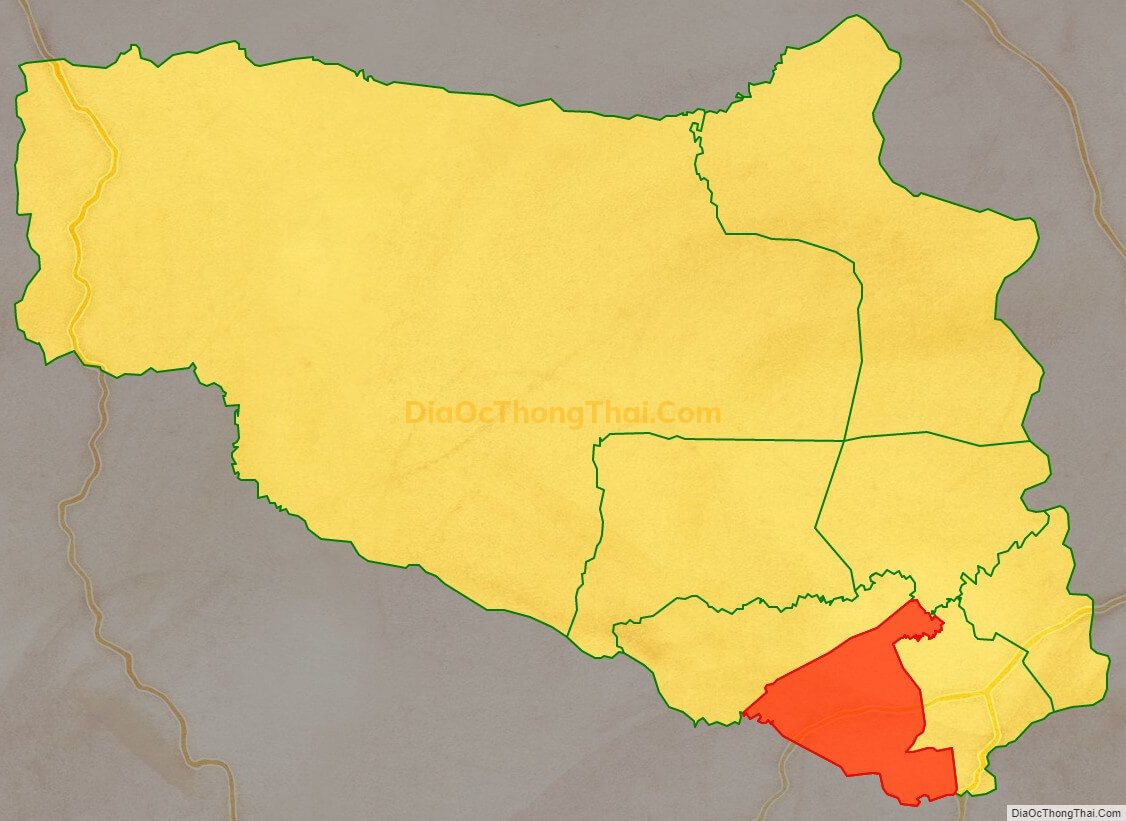 Bản đồ vị trí và địa giới hành chính Xã Trúc Sơn, huyện Cư Jút