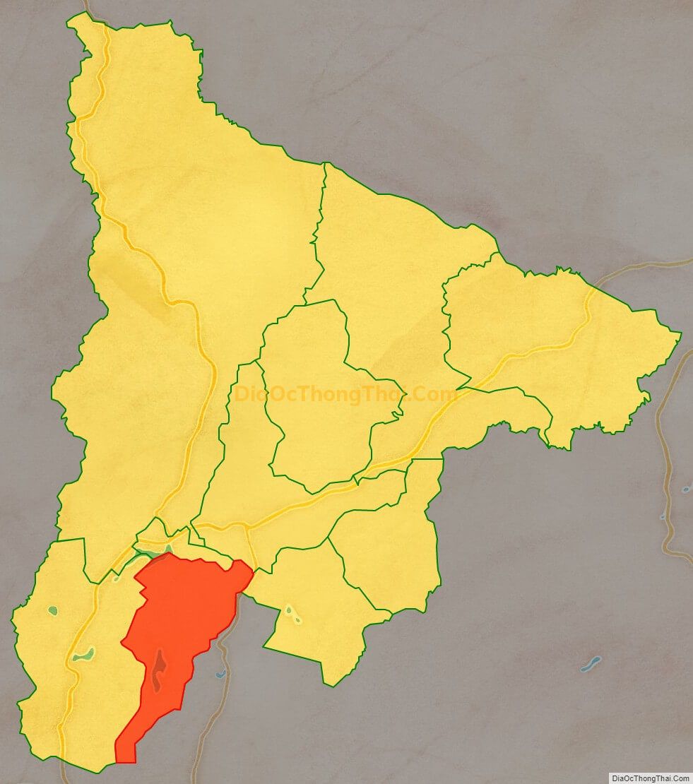 Bản đồ vị trí và địa giới hành chính Xã Đức Minh, huyện Đắk Mil