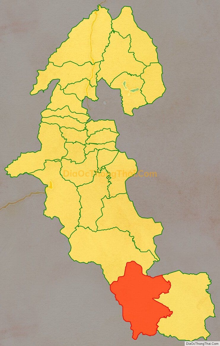 Bản đồ vị trí và địa giới hành chính Xã Phu Luông, huyện Điện Biên