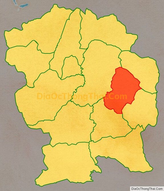 Bản đồ vị trí và địa giới hành chính Xã Mường Luân, huyện Điện Biên Đông
