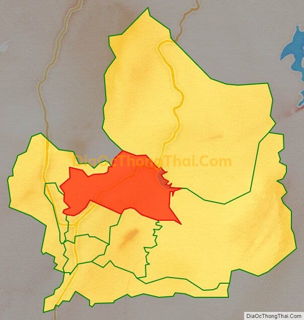Bản đồ vị trí và địa giới hành chính Phường Him Lam, TP Điện Biên Phủ