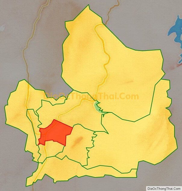 Bản đồ vị trí và địa giới hành chính Phường Tân Thanh, TP Điện Biên Phủ