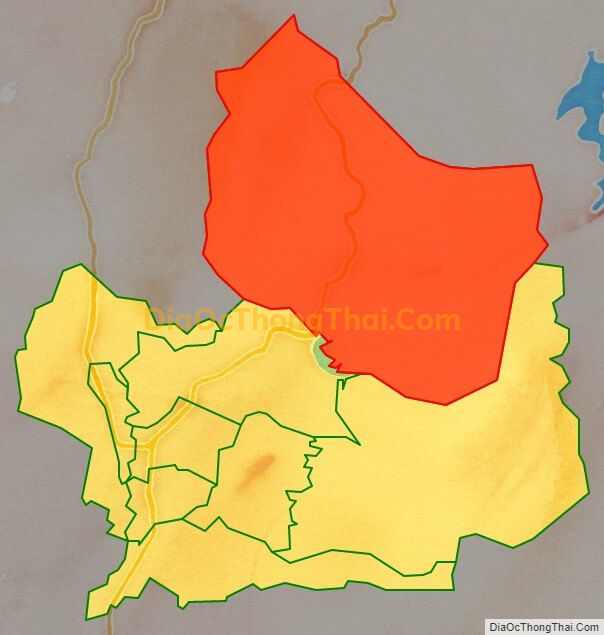 Bản đồ vị trí và địa giới hành chính Xã Thanh Minh, TP Điện Biên Phủ