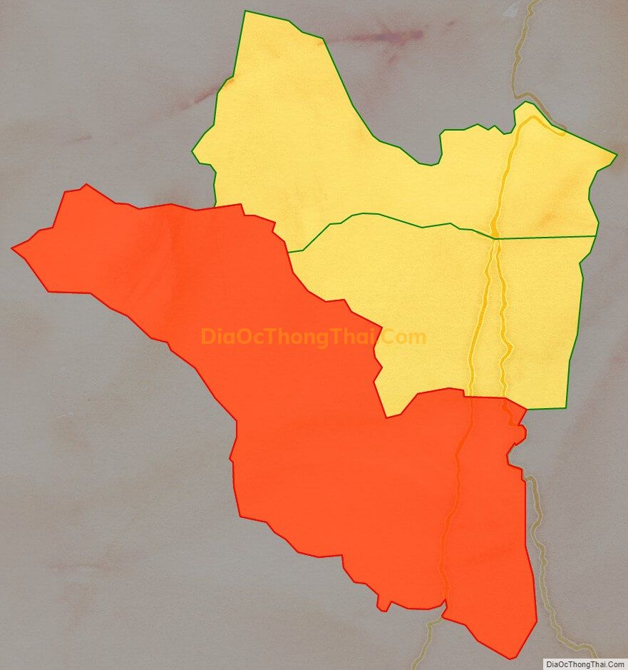 Bản đồ vị trí và địa giới hành chính Xã Lay Nưa, thị xã Mường Lay