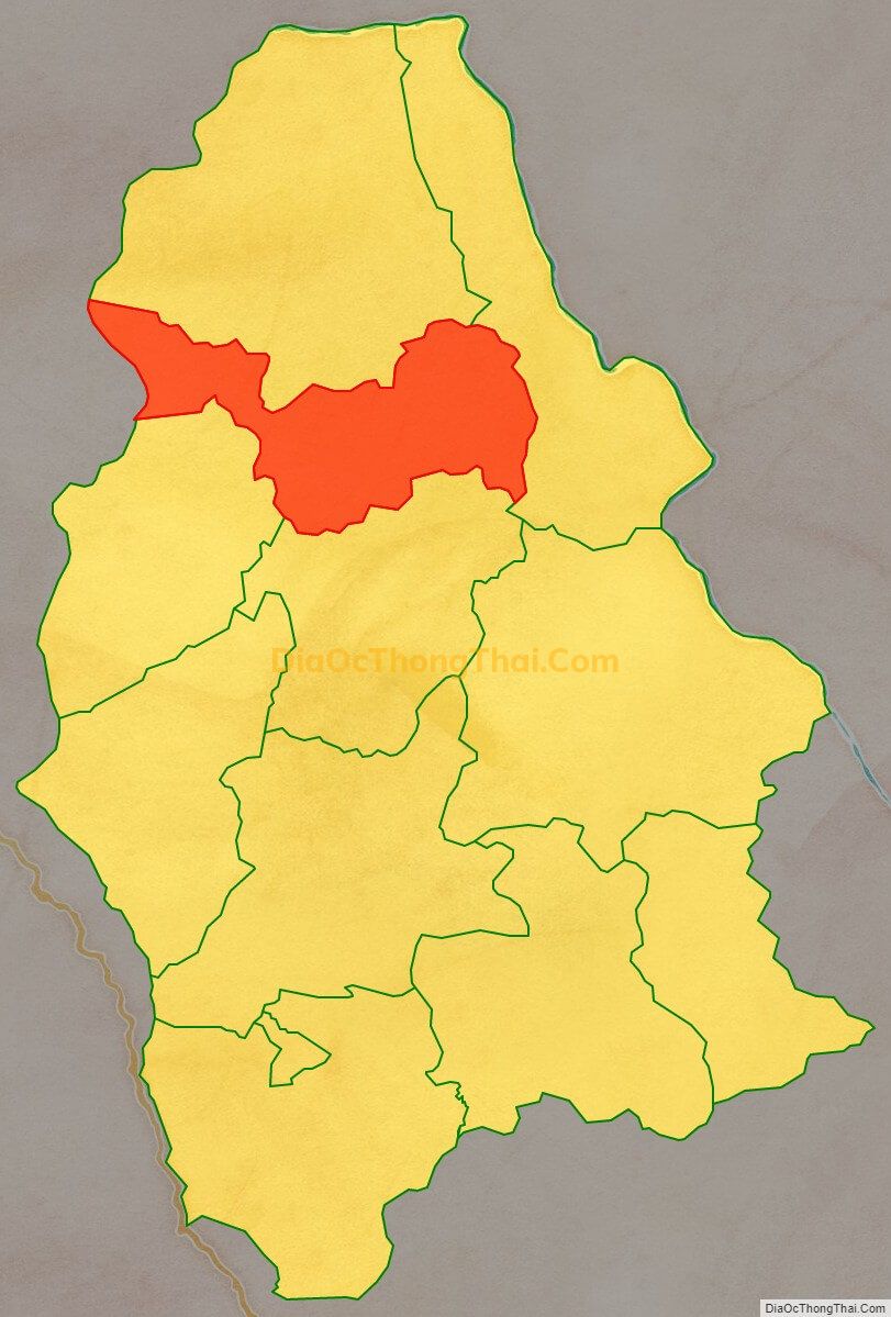 Bản đồ vị trí và địa giới hành chính Xã Tả Sìn Thàng, huyện Tủa Chùa