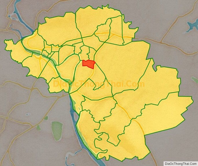 Bản đồ vị trí và địa giới hành chính Phường Bình Đa, TP Biên Hòa