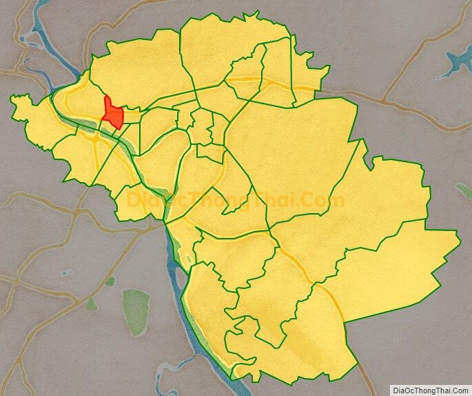 Bản đồ vị trí và địa giới hành chính Phường Quang Vinh, TP Biên Hòa