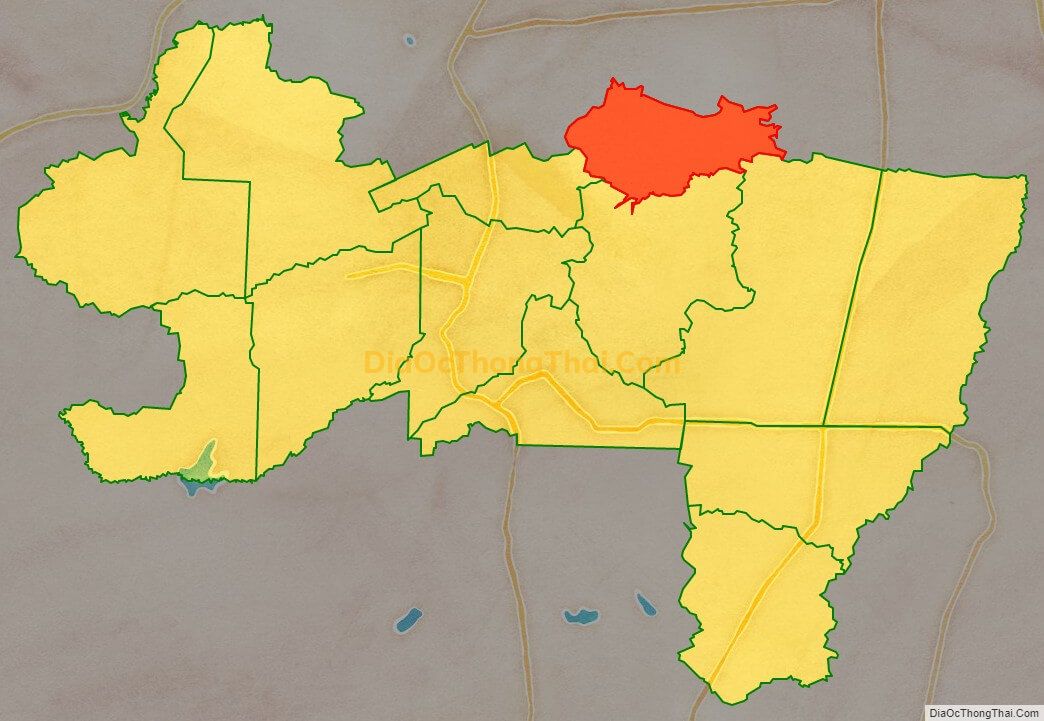 Bản đồ vị trí và địa giới hành chính Xã Xuân Bảo, huyện Cẩm Mỹ