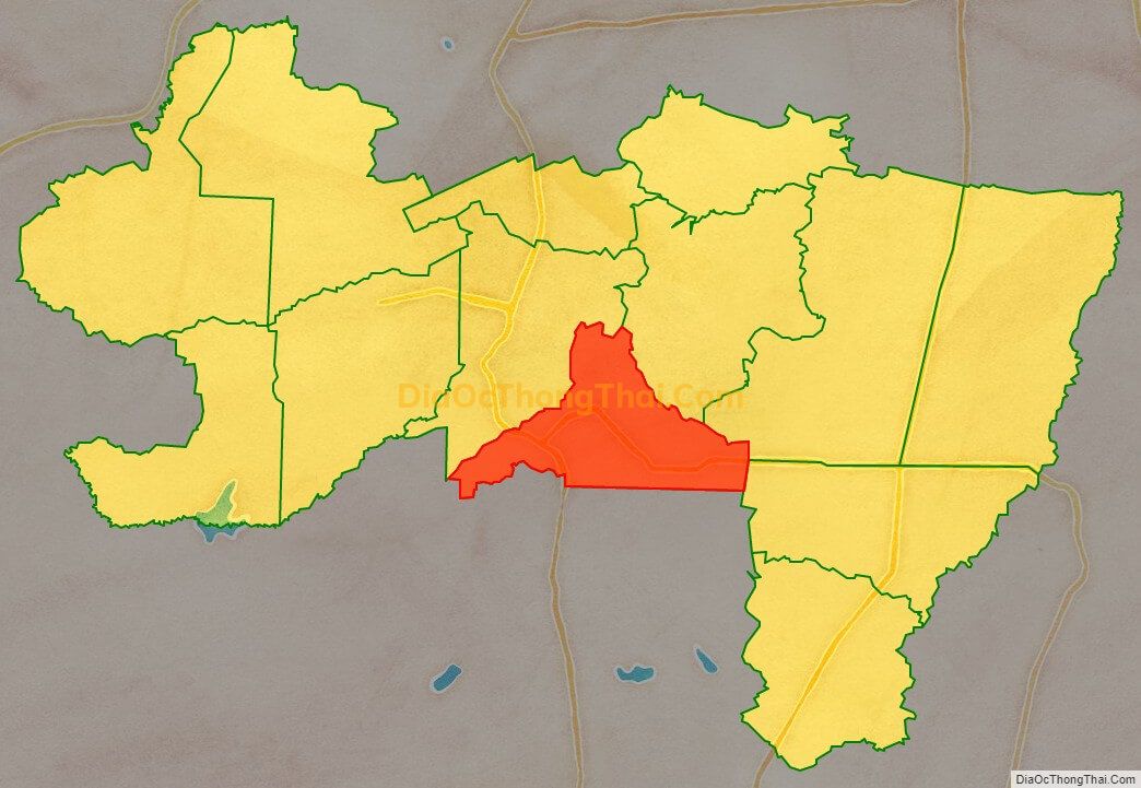 Bản đồ vị trí và địa giới hành chính Xã Xuân Mỹ, huyện Cẩm Mỹ