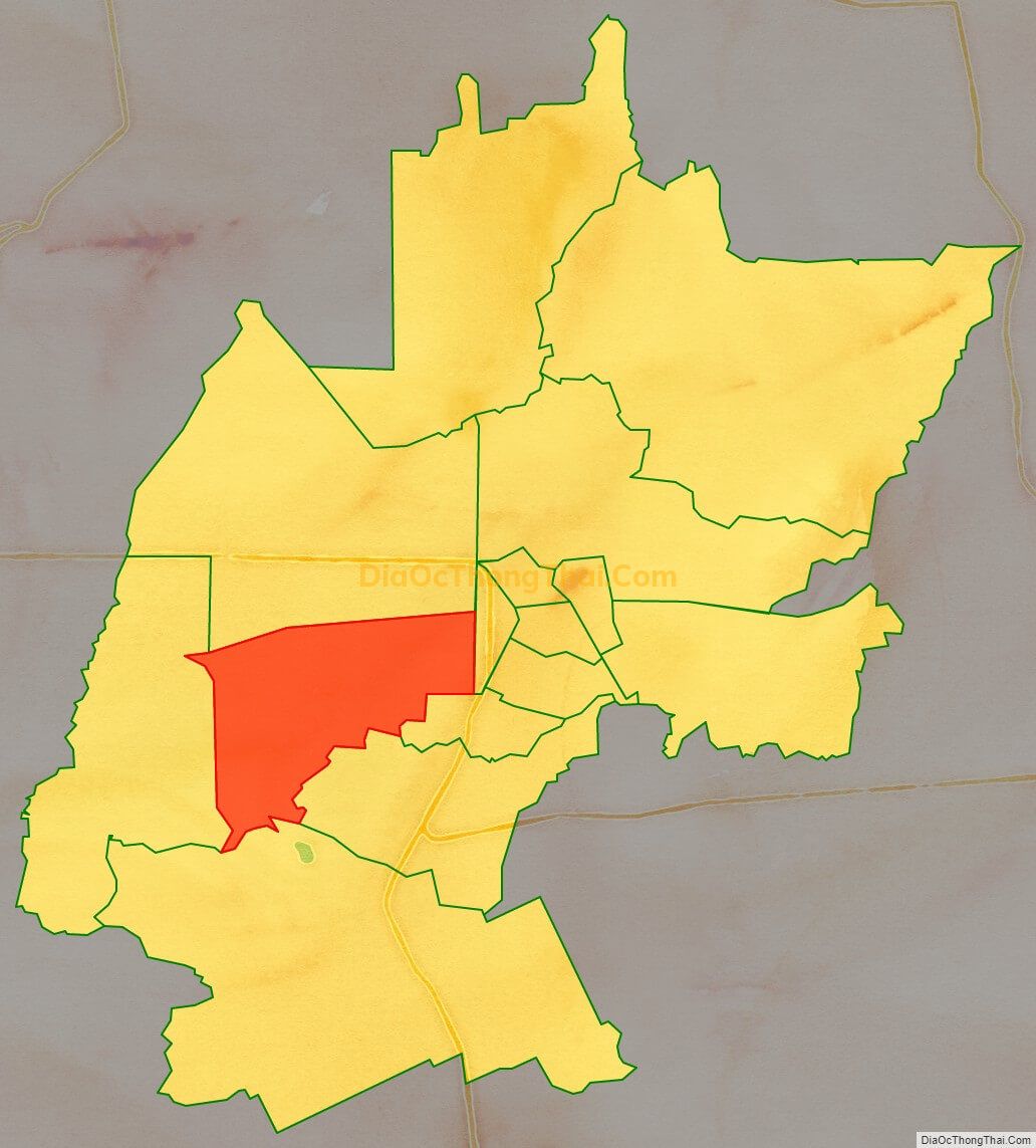 Bản đồ vị trí và địa giới hành chính Phường Bàu Sen, TP Long Khánh
