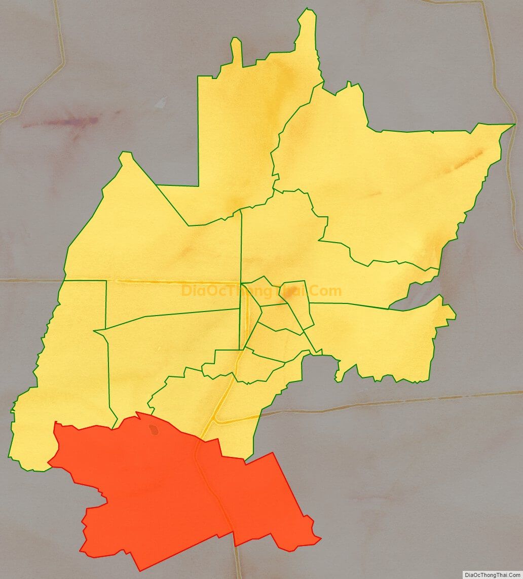 Bản đồ vị trí và địa giới hành chính Xã Hàng Gòn, TP Long Khánh