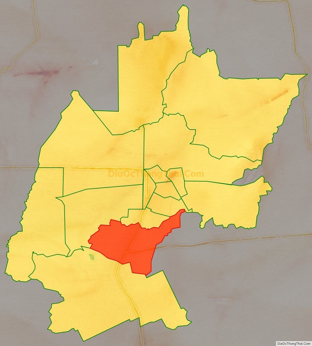 Bản đồ vị trí và địa giới hành chính Phường Xuân Tân, TP Long Khánh