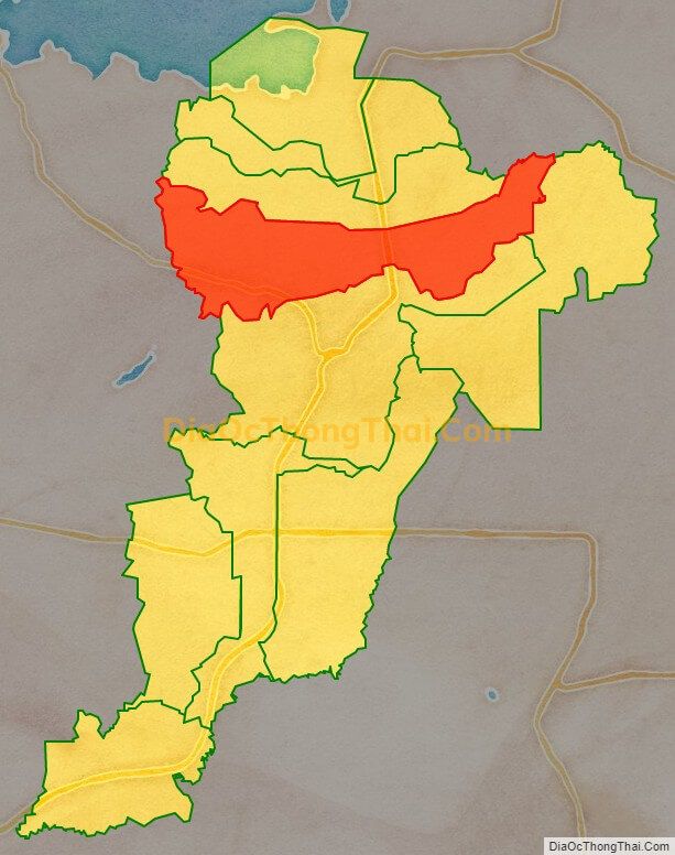 Bản đồ vị trí và địa giới hành chính Xã Gia Kiệm, huyện Thống Nhất