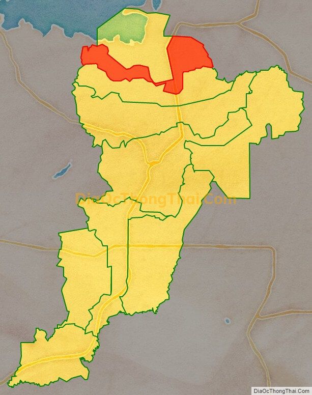 Bản đồ vị trí và địa giới hành chính Xã Gia Tân 2, huyện Thống Nhất