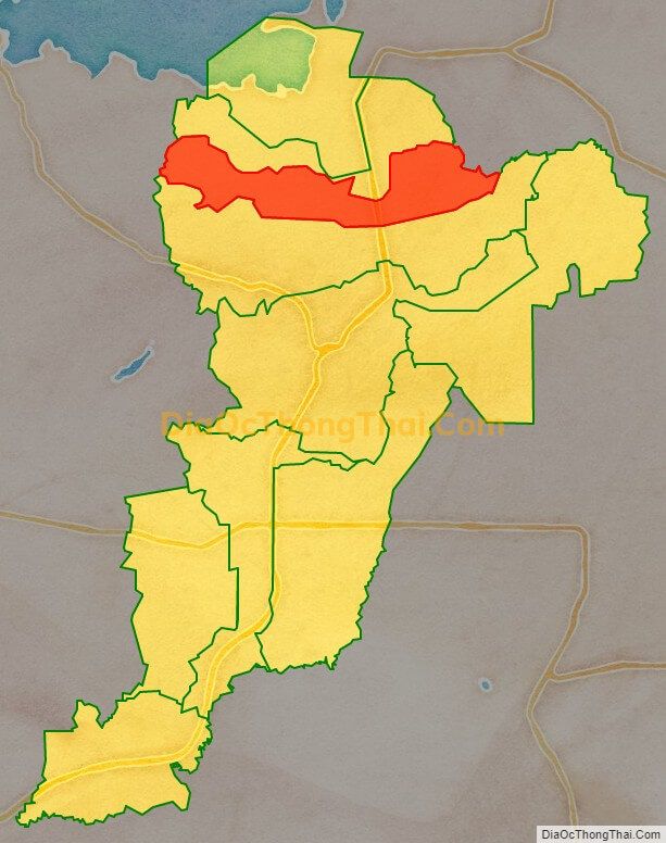 Bản đồ vị trí và địa giới hành chính Xã Gia Tân 3, huyện Thống Nhất