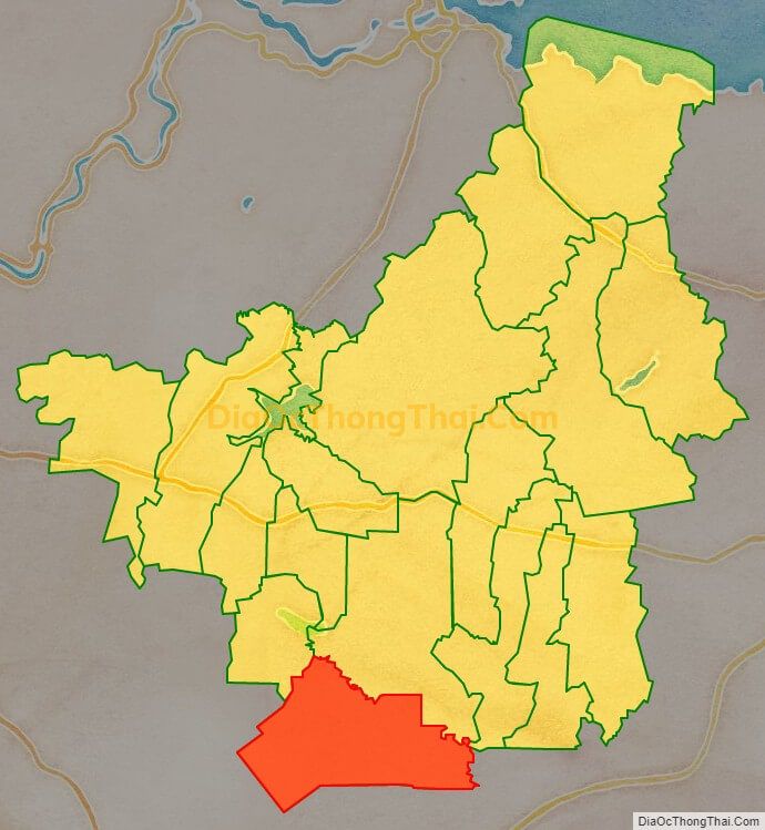 Bản đồ vị trí và địa giới hành chính Xã An Viễn, huyện Trảng Bom