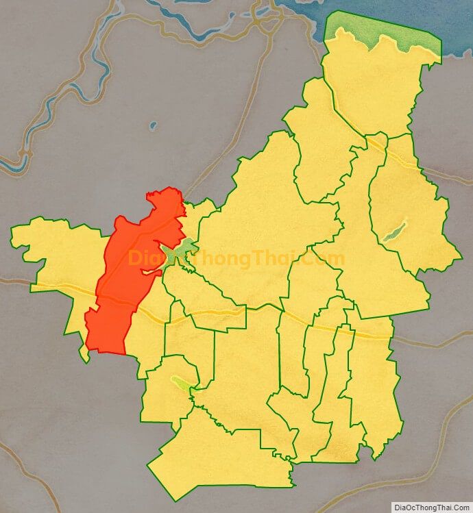 Bản đồ vị trí và địa giới hành chính Xã Bắc Sơn, huyện Trảng Bom