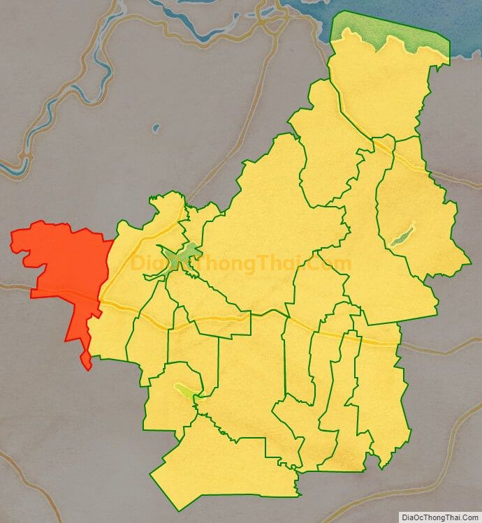 Bản đồ vị trí và địa giới hành chính Xã Hố Nai 3, huyện Trảng Bom