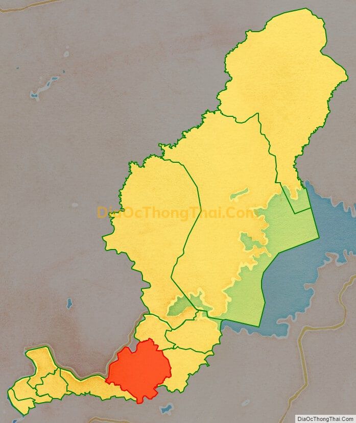 Bản đồ vị trí và địa giới hành chính Xã Tân An, huyện Vĩnh Cửu
