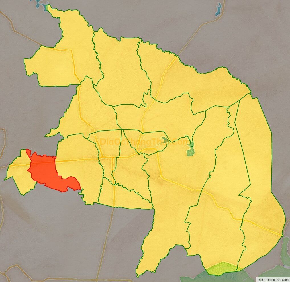 Bản đồ vị trí và địa giới hành chính Xã Bảo Hòa, huyện Xuân Lộc