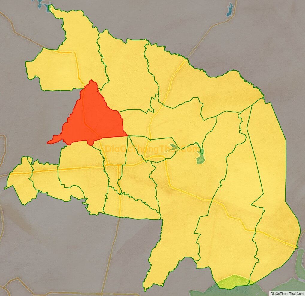 Bản đồ vị trí và địa giới hành chính Xã Xuân Thọ, huyện Xuân Lộc