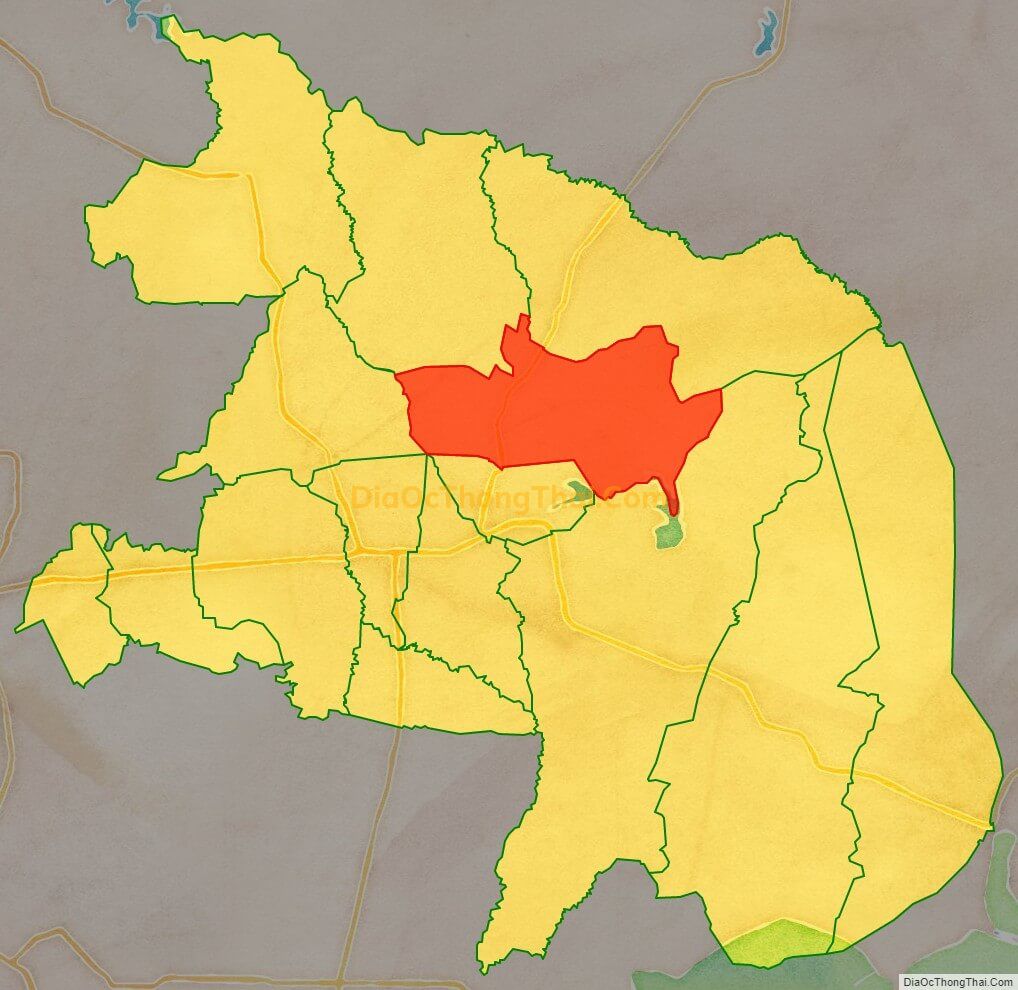Bản đồ vị trí và địa giới hành chính Xã Xuân Trường, huyện Xuân Lộc